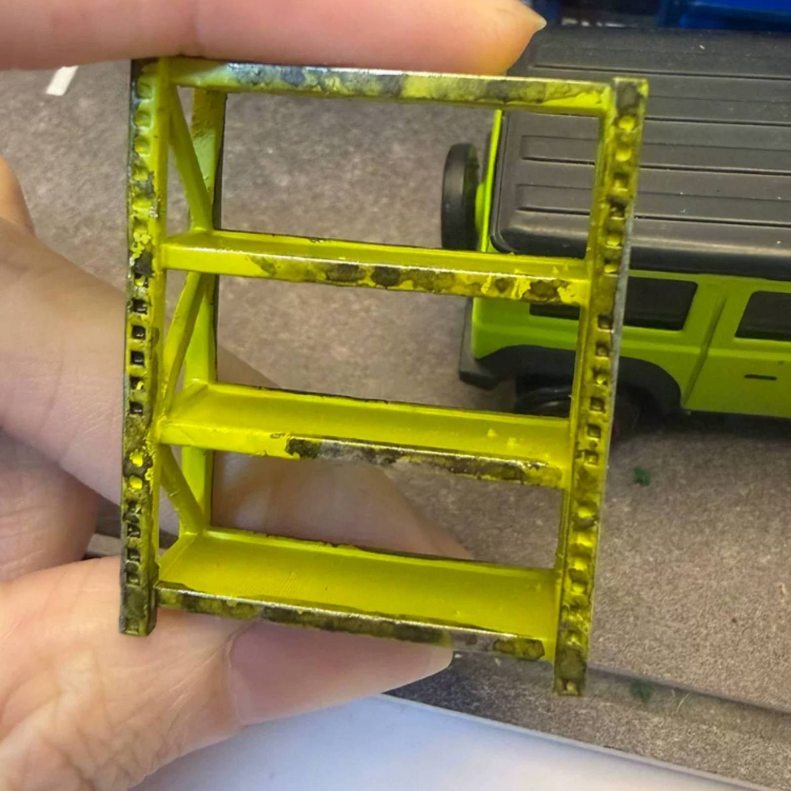 Auto Repair Shop In - Prateleira de Garagem 1/64 com Design