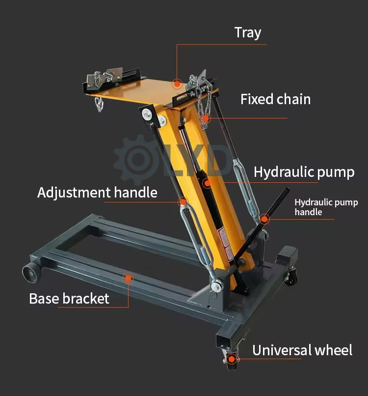 Transmission Jack Adapter - Gato de caixa de engrenagens de