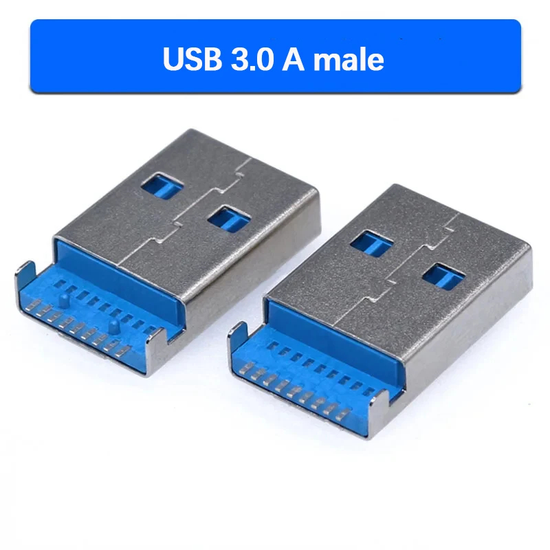Transmission Jack Adapter - 10 peças usb 3.0 tipo a