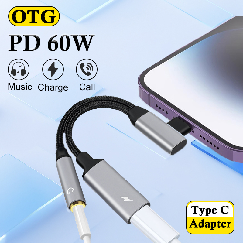 Transmission Jack Adapter - Otg 2 em 1 cotovelo usb