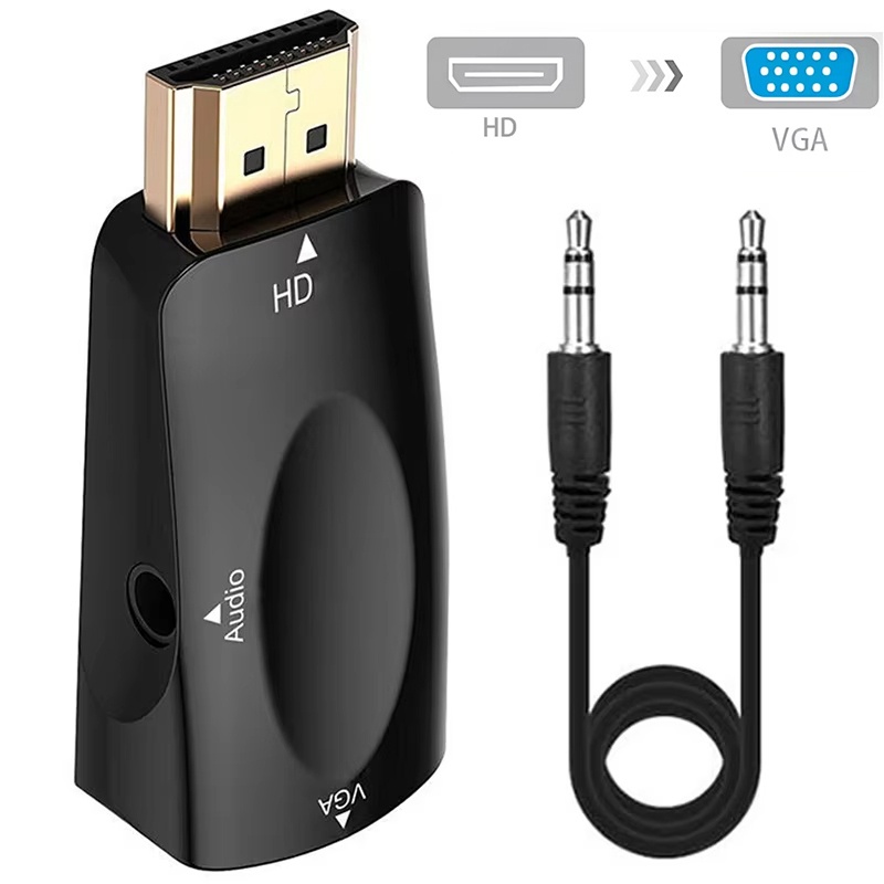 Transmission Jack Adapter - 1080p hdmi-compatível com conversor de cabo