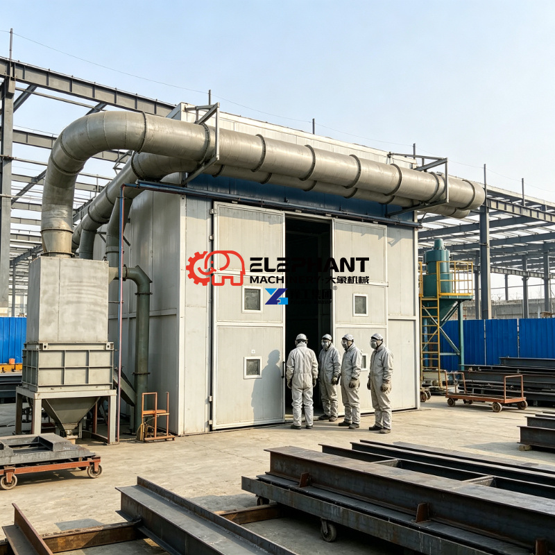 Sandblaster Cabinet - Cabine de Jateamento Industrial em Contêiner