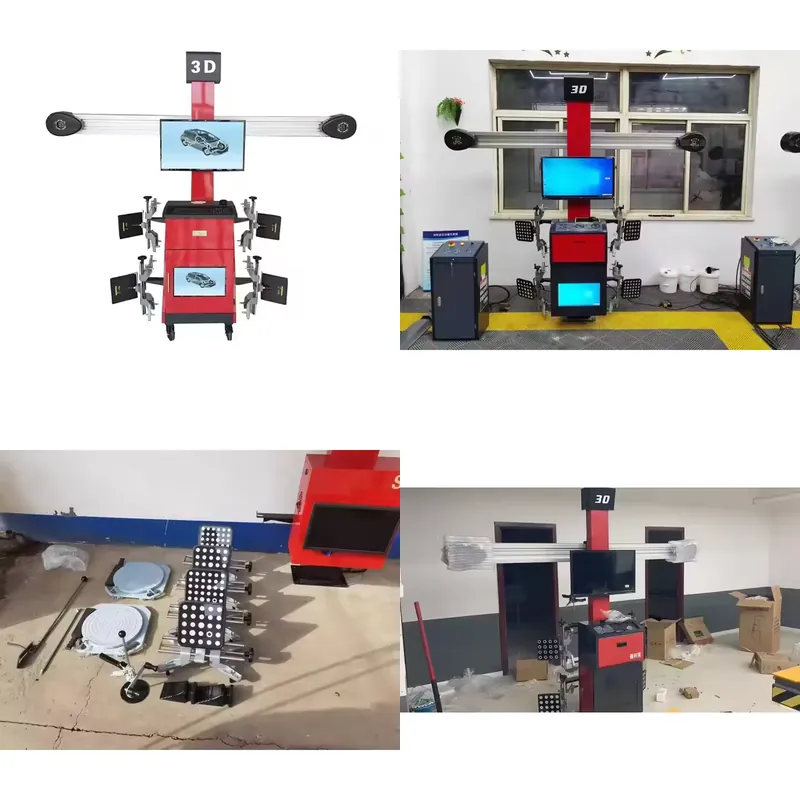 Wheel Alignment Machine - Novo Design Conjunto Completo de Equipamentos