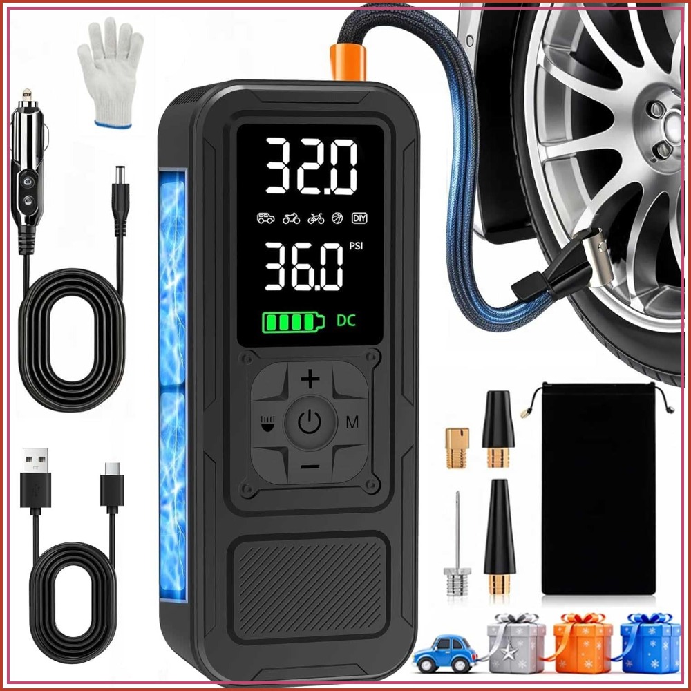 Air Compressor - Inflador de Pneus Sem Fio de