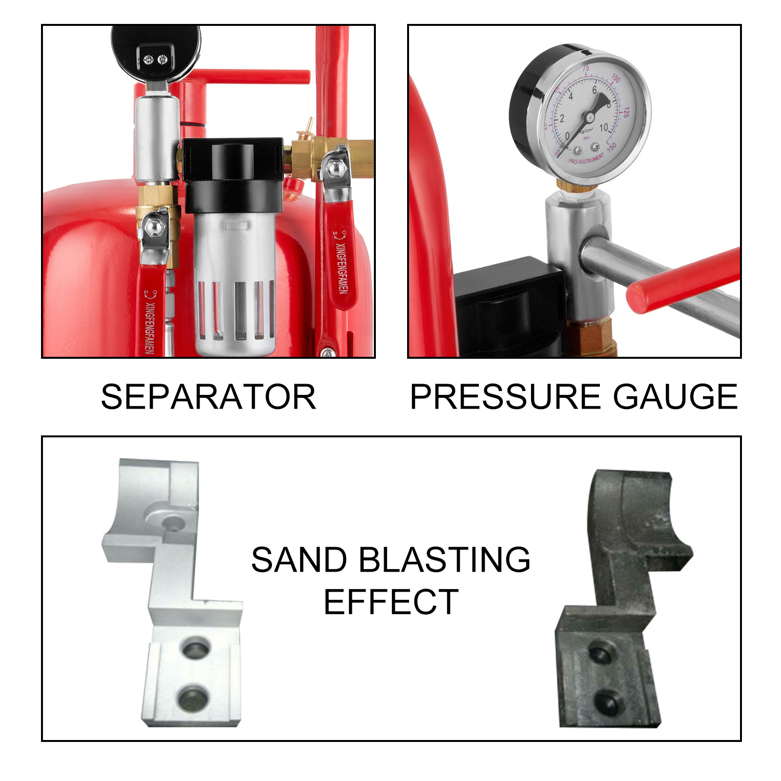 SucceBuy Sand Blaster 10Gal Po - Sandblaster Cabinet avaliação e preço