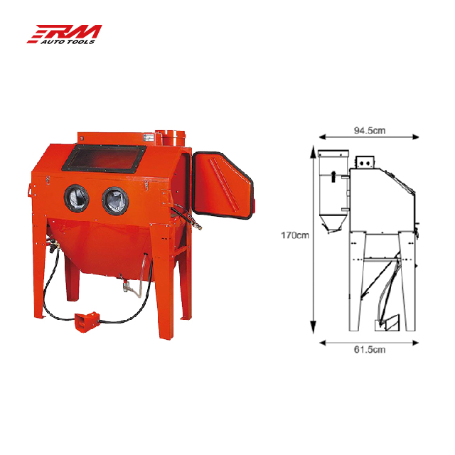 Máquina de Limpeza de Superfíc - Sandblaster Cabinet avaliação e preço