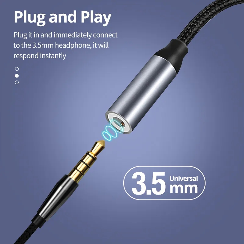 USB Tipo C para 3.5mm Aux Adap - Transmission Jack Adapter avaliação e preço