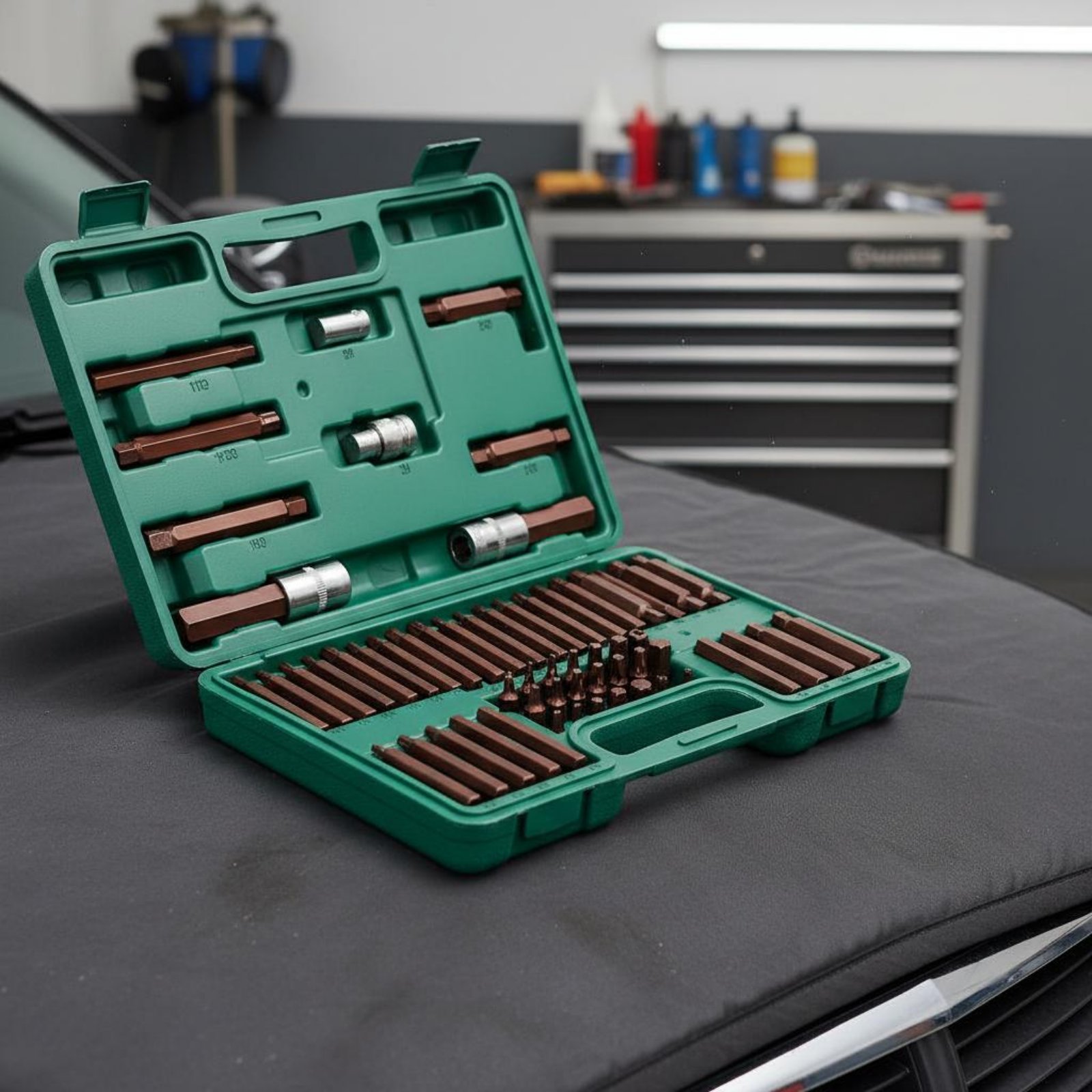 Conjunto de 60 Peças de Bits E - Auto Repair Shop In avaliação e preço