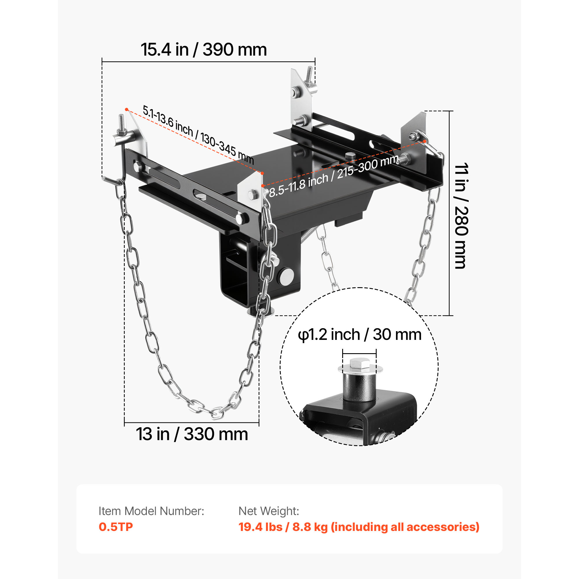 Adaptador de Macaco de Transmi - Transmission Jack Adapter avaliação e preço
