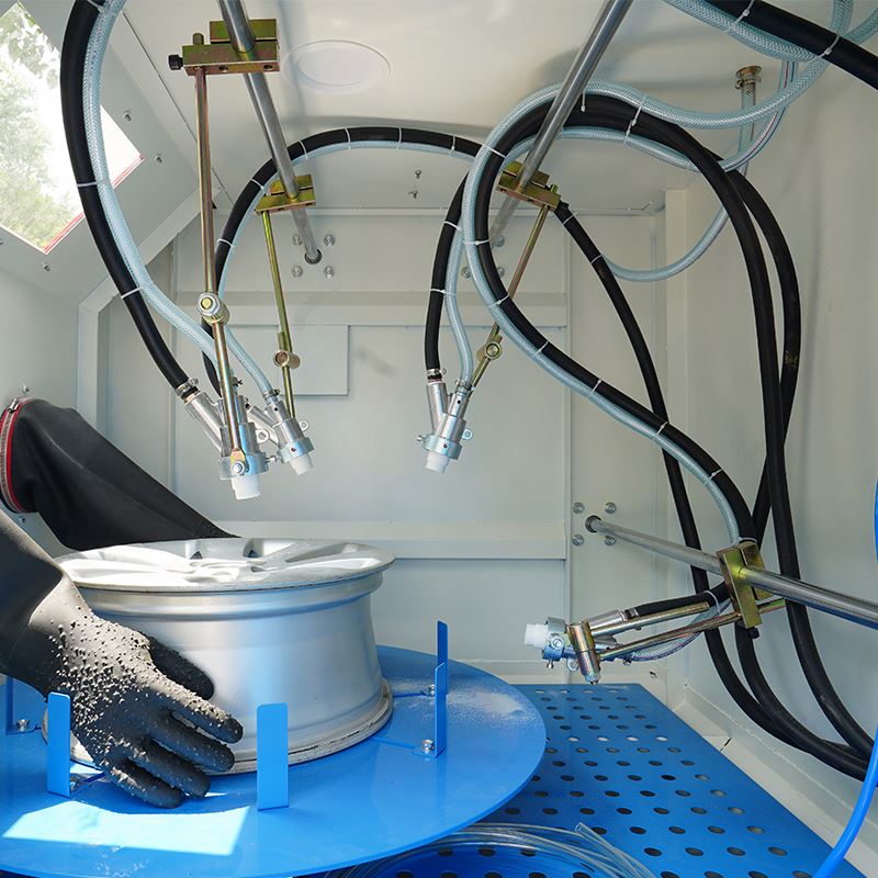 Máquina de Jateamento Automáti - Sandblaster Cabinet avaliação e preço